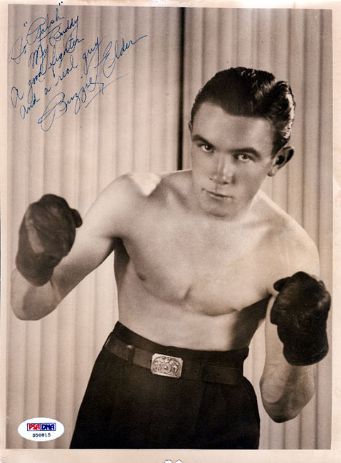 Buzzie Elder Autographed 8x10 Photo To Ralph PSA/DNA #S50815