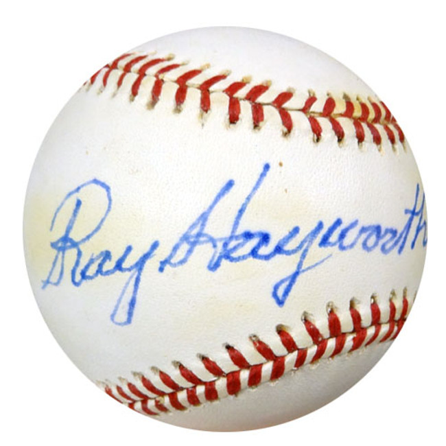 Ray Hayworth Autographed Official NL Baseball Detroit Tigers PSA/DNA #T94037