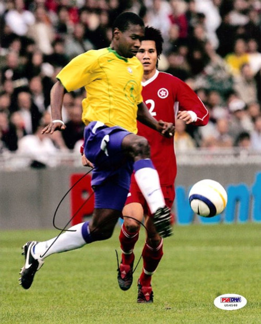 Juan Silveira dos Santos Autographed 8x10 Photo Brazil PSA/DNA #U54548