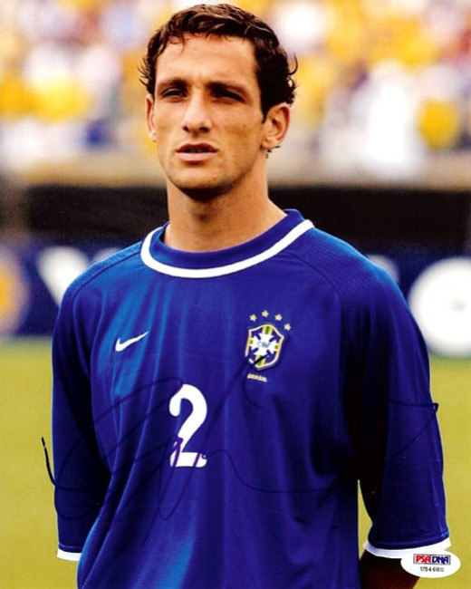 Juliano Belletti Autographed 8x10 Photo Brazil PSA/DNA #U54680