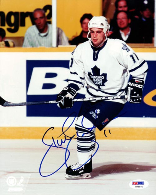 Steve Sullivan Autographed 8x10 Photo Toronto Maple Leafs PSA/DNA #U94891