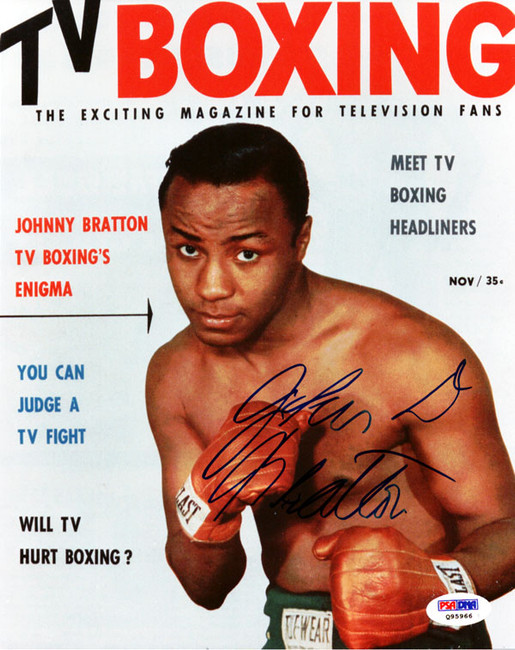 Johnny Bratton Autographed 8x10 Photo PSA/DNA #Q95966