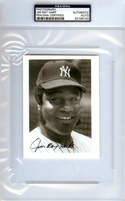 Jim Hart Autographed 3.5x5 Photo New York Yankees PSA/DNA #83796162