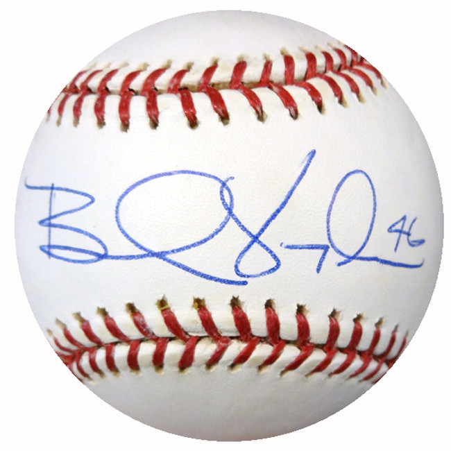 Brad Voyles Autographed Official MLB Baseball Kansas City Royals PSA/DNA #Y29614