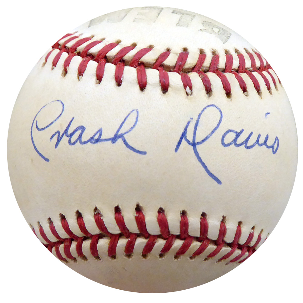 Crash Davis Autographed Official AL Baseball Bull Durham Beckett BAS 