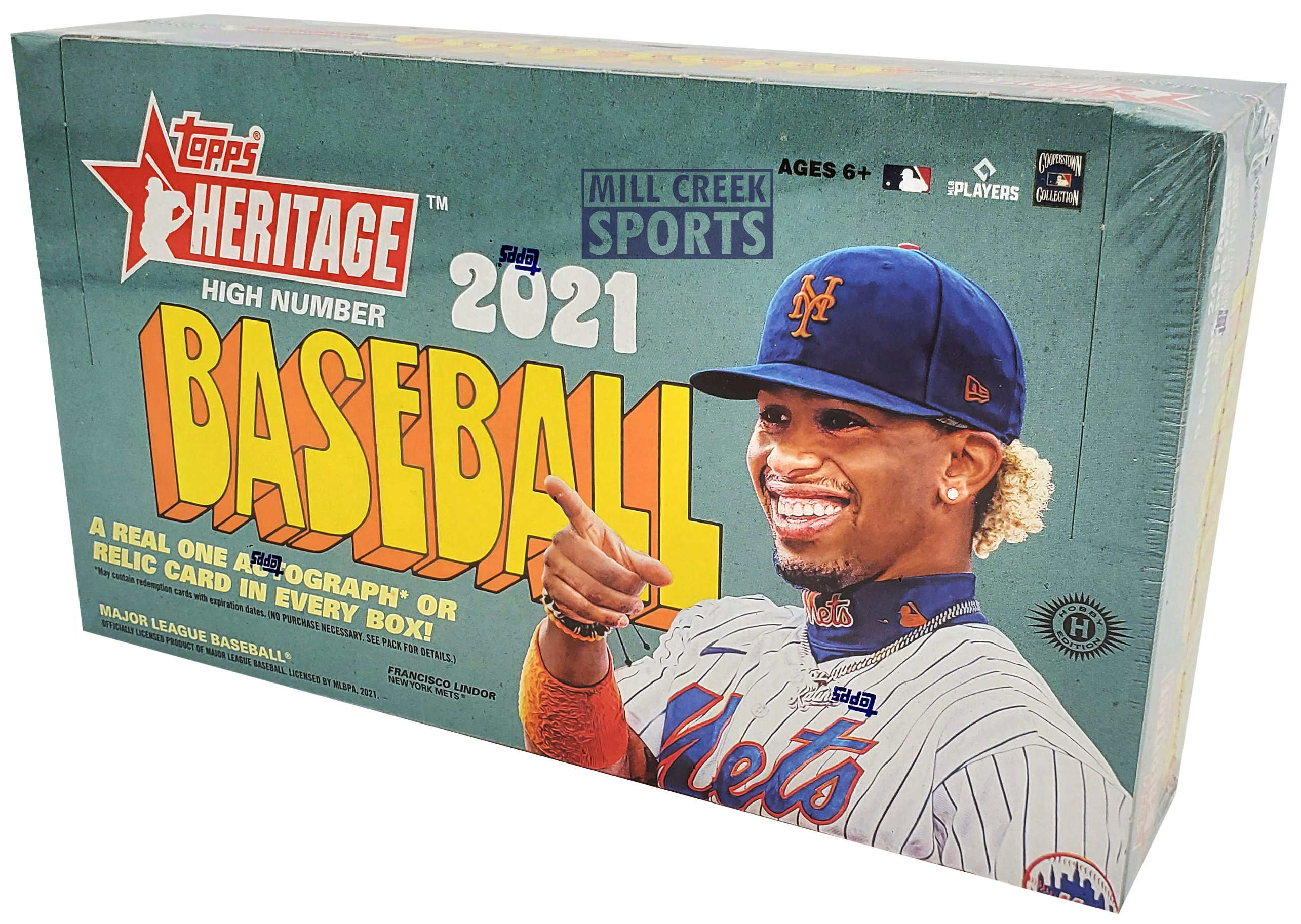 2021 Topps Heritage Baseball High Number Hobby Box