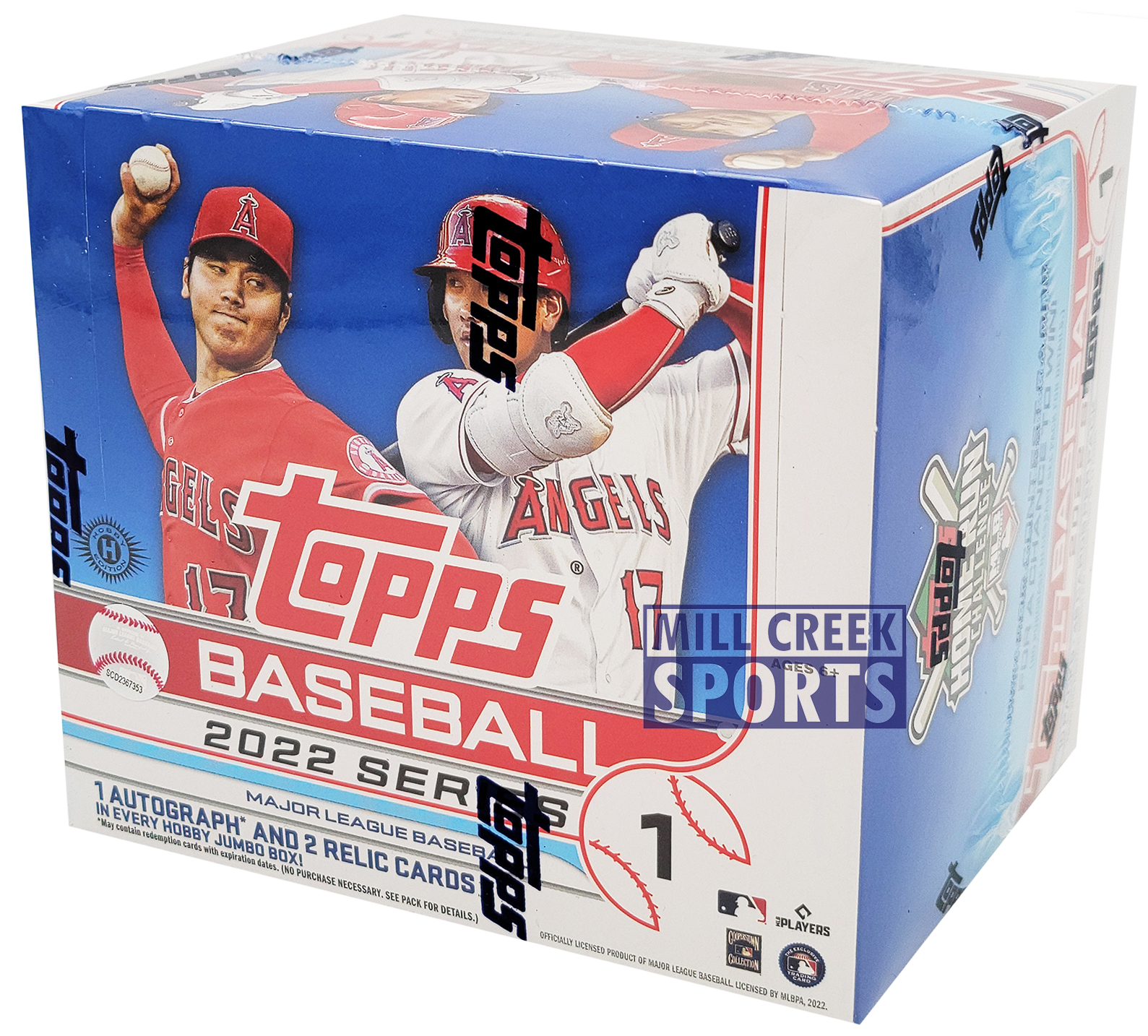 2022 Topps Baseball Series 1 Hobby Jumbo Box - Mill Creek Sports