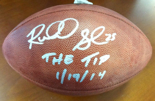 : Richard Sherman Autographed SB Leather Football