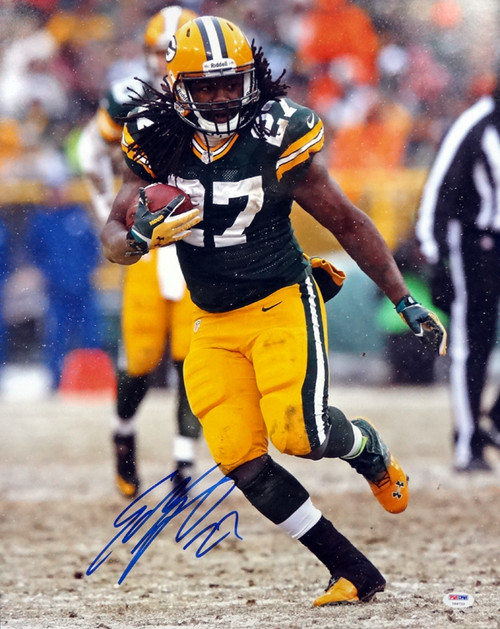 Eddie Lacy Autographed 2013 Topps Rookie Card #MBC-EL Green Bay Packer — RSA