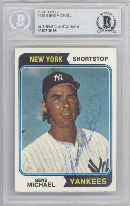 Elston Howard Autographed 1973 Topps Card #116 New York Yankees Beckett BAS  #12057394 - Mill Creek Sports