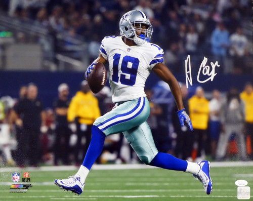 Amari Cooper Dallas Cowboys Autographed 8 x 10 White Vertical