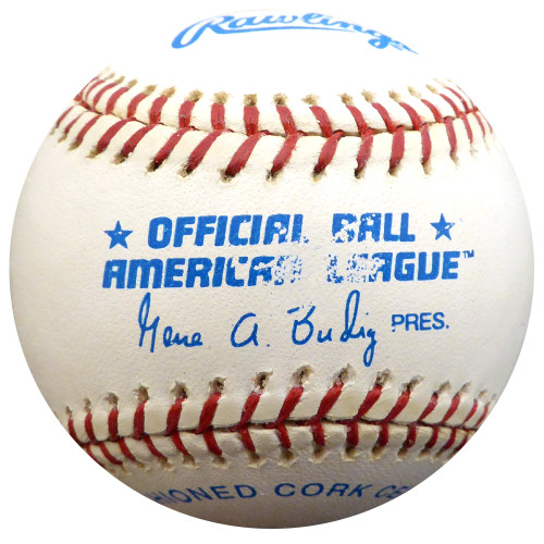 Rawlings MLB Official American League Baseball Gene Budig-President