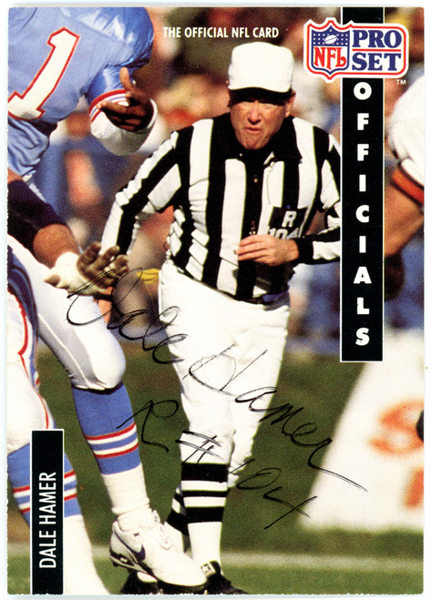 Bob McElwee Autographed 1991 Pro Set Card #366 NFL Official SKU