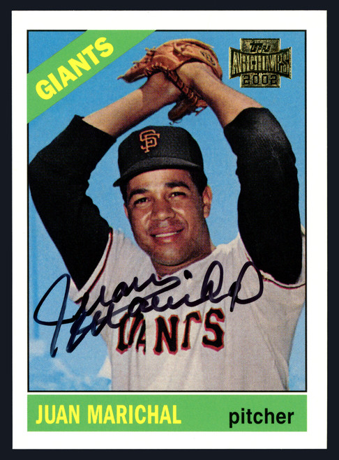 Juan Marichal Autographed 1962 Topps Card #505 San Francisco Giants Puerto  Rico Vintage Signed Twice SGC #AU1002985