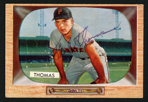 1950s Pirates star Frank Thomas remembered as a charitable, fan-friendly  card collector - Sports Collectors Digest