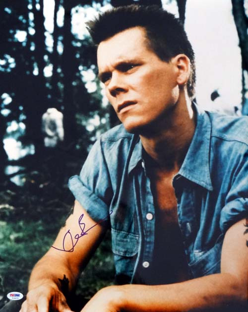 kevin bacon smoking cigarettes Kevin Bacon Autographed 16x20 Photo PSA/DNA #T14473