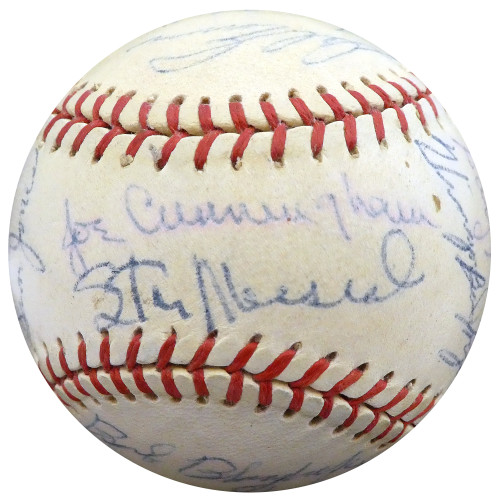 The St. Louis Cardinals - Autographed Signed Baseball Circa 1985 With  Co-Signers