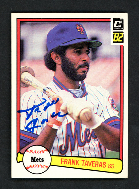 Hubie Brooks Autographed 1985 Donruss Card #197 New York Mets SKU #195563 -  Mill Creek Sports