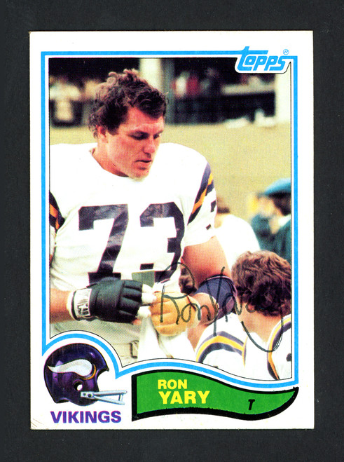 1981 Topps Ron Yary