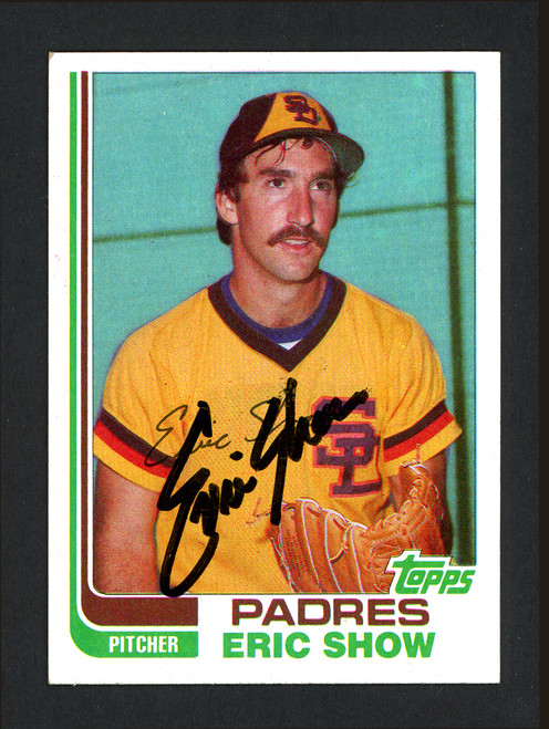 Benito Santiago Autographed 1987 Topps Traded Rookie Card #109T San Diego  Padres SKU #213565