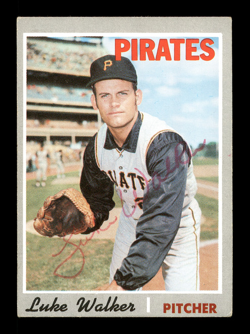 Bill Mazeroski Autographed 1970 Topps Card #440 Pittsburgh Pirates SKU  #168076 - Mill Creek Sports