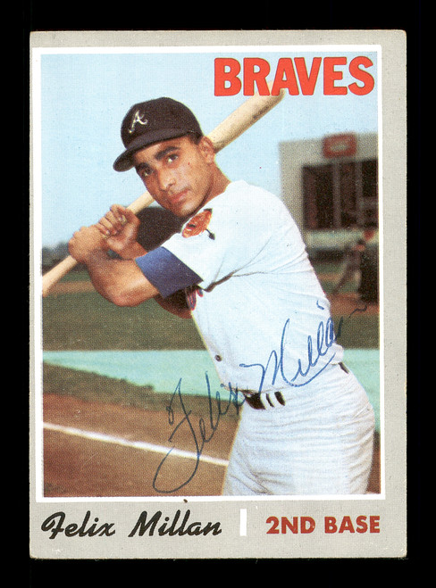 1969 FELIX MILLAN TOPPS #210 BRAVES *G6671 - OPC Baseball.com