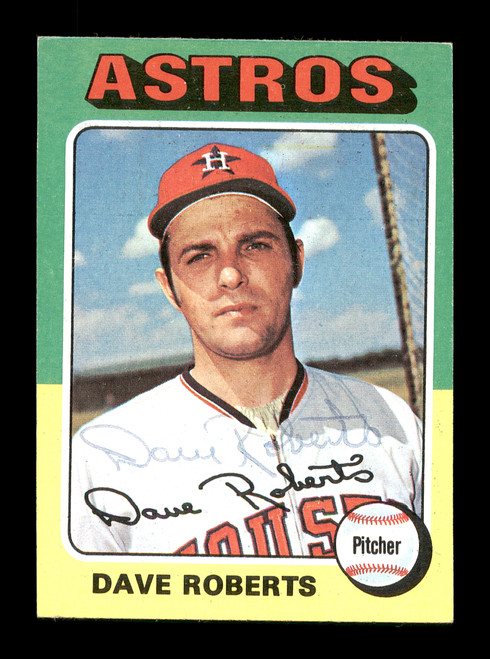 Dave Roberts Autographed 1972 O-Pee-Chee Card #360 Houston Astros SKU — RSA