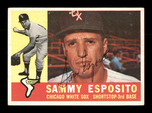 Sammy White Autographed 1960 Topps Card #203 Boston Red Sox SKU #198754 -  Mill Creek Sports