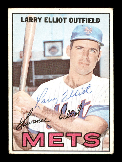 Al Luplow Autographed 1967 Topps Team Card #42 New York Mets SKU