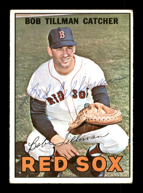 Bob Tillman Autographed 1966 Topps Card #178 Boston Red Sox SKU #170627 -  Mill Creek Sports