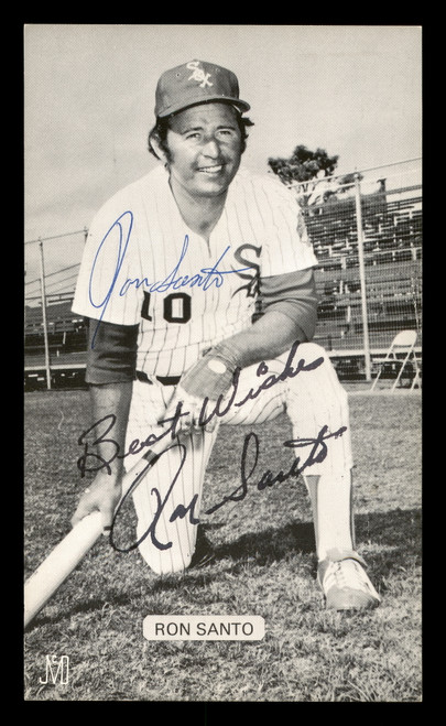 Ron Santo Autographed Signed 1975 O-Pee-Chee Card #35 Chicago