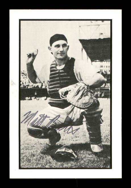 Bill Rigney Autographed 1983 Bowman 1953 Bowman Reprint Card #3 New York  Giants SKU #172227 - Mill Creek Sports