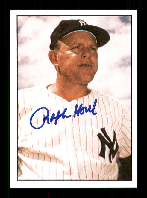 Ralph Houk Autographed 1970 O-Pee-Chee Card #273 New York Yankees SKU  #169102