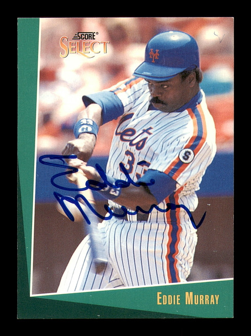 Eddie Murray Autographed 1993 Score Select Card #29 New York Mets SKU  #183356 - Mill Creek Sports