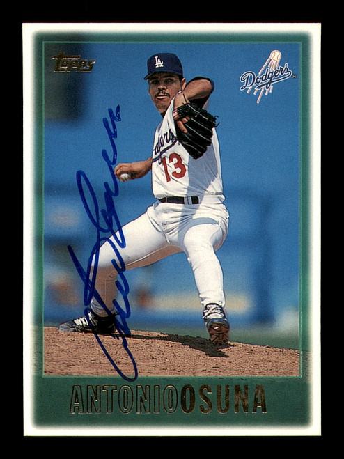 Antonio Osuna Autographed 1997 Pacific Card #337 Los Angeles