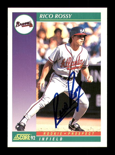 Chipper Jones Autographed 1992 Topps Rookie Card #551 Atlanta Braves  Beckett BAS #13020600 - Mill Creek Sports