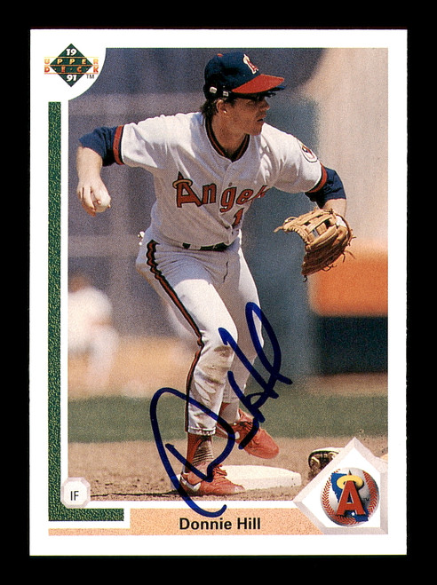 Ken Hill Signed 2000 Upper Deck Baseball Card - Anaheim Angels