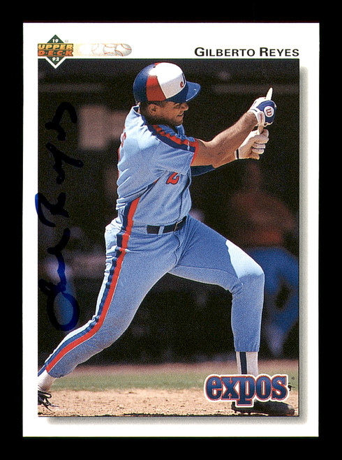 Ugueth Urbina Autographed 1997 Upper Deck Card #112 Montreal Expos SKU  #195758 - Mill Creek Sports