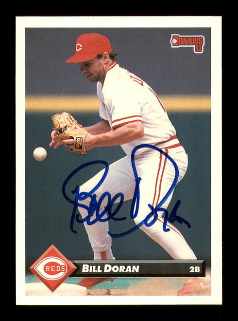 Bill Doran Autographed 1989 Donruss Card #306 Houston Astros SKU #188341