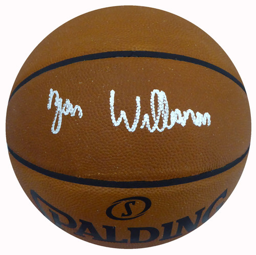 Zion Williamson New Orleans Pelicans Autographed Game Used #1