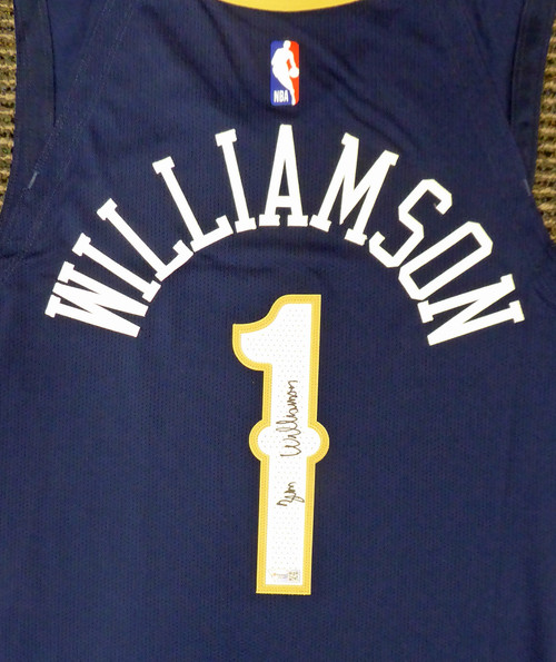 New Orleans Pelicans Zion Williamson Autographed Authentic Red Nike Jersey  Size 48 Fanatics Holo Stock #185353 - Mill Creek Sports