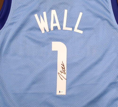 John Wall Signed Houston Rockets Jersey (Beckett) XL Everything is Sewn On!