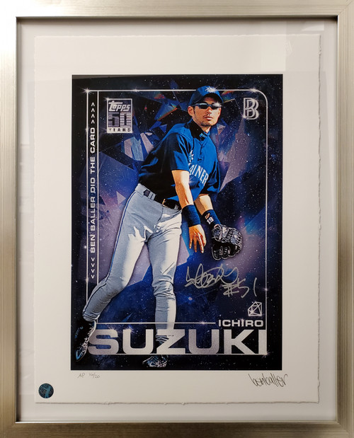 Ichiro Suzuki Seattle Mariners, an art print by ArtStudio 93 - INPRNT