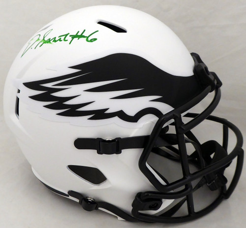 Devonta Smith Autographed Signed Philadelphia Eagles Camo Mini