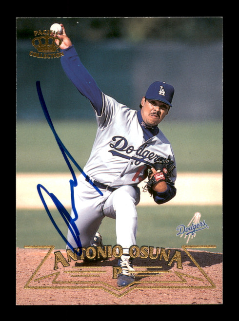 Antonio Osuna Autographed 1995 Bowman Card #18 Los Angeles Dodgers SKU  #195736