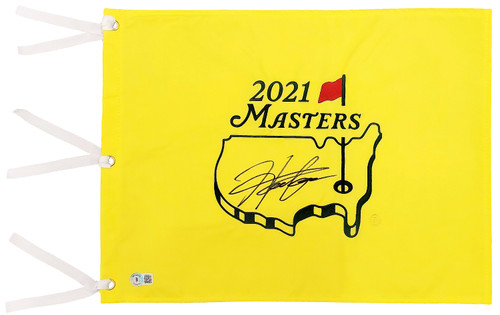 Hideki Matsuyama Autographed Yellow 2021 Masters Golf Pin