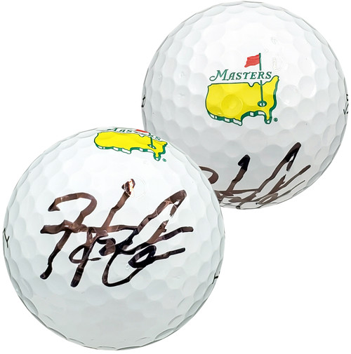 Hideki Matsuyama Autographed Titleist Masters Logo Golf Ball Pro