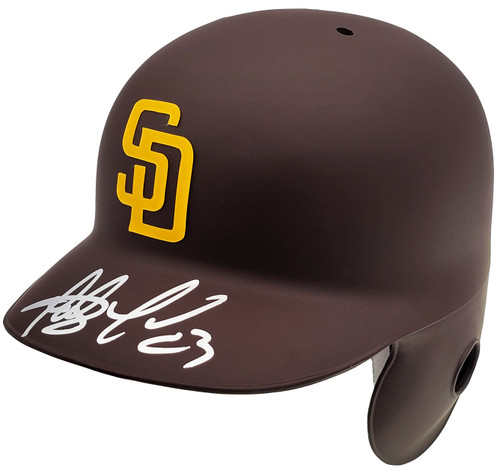 Fernando Tatis Jr Autographed San Diego Padres Custom Brown