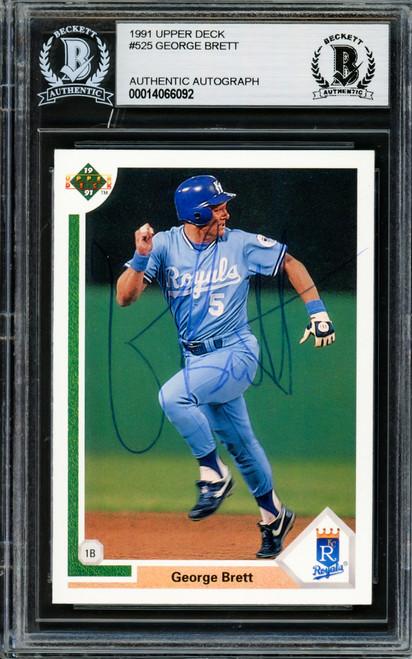 George Brett Autographed Kansas City Royals Deluxe Framed 8x10 Photo - –  Palm Beach Autographs LLC