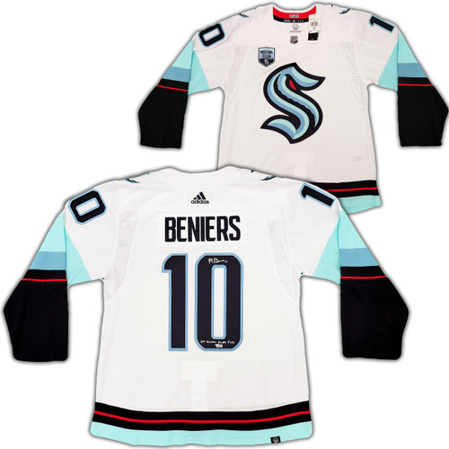 Beniers Kraken Jersey Customization - Add patches and Sleeve Numbers?